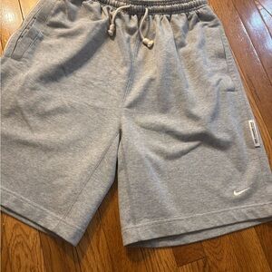 Nike Light Gray Athletic Shorts